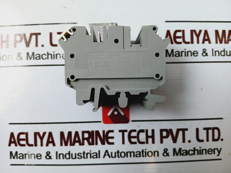 Phoenix Contact Uk3d-mstbv-5,08 Feed-through Terminal Block D-uk3d-mstbv-5,08