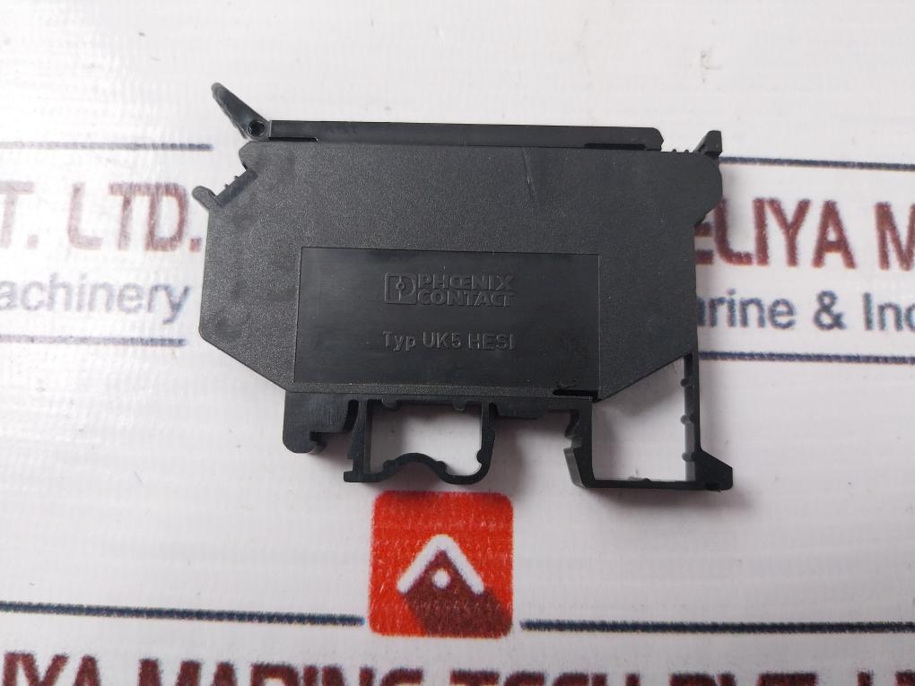 Lot of 2X Phoenix Contact Uk5-hesi Fuse modular terminal block