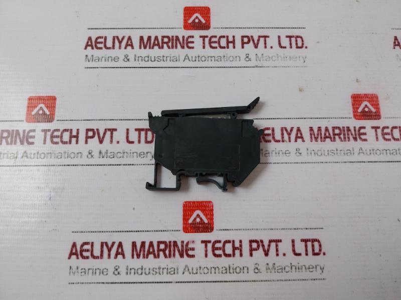 Lot of 2X Phoenix Contact UK5-HESI Terminal Fuse Holder 800V 6.3A IEC 60947-7-3