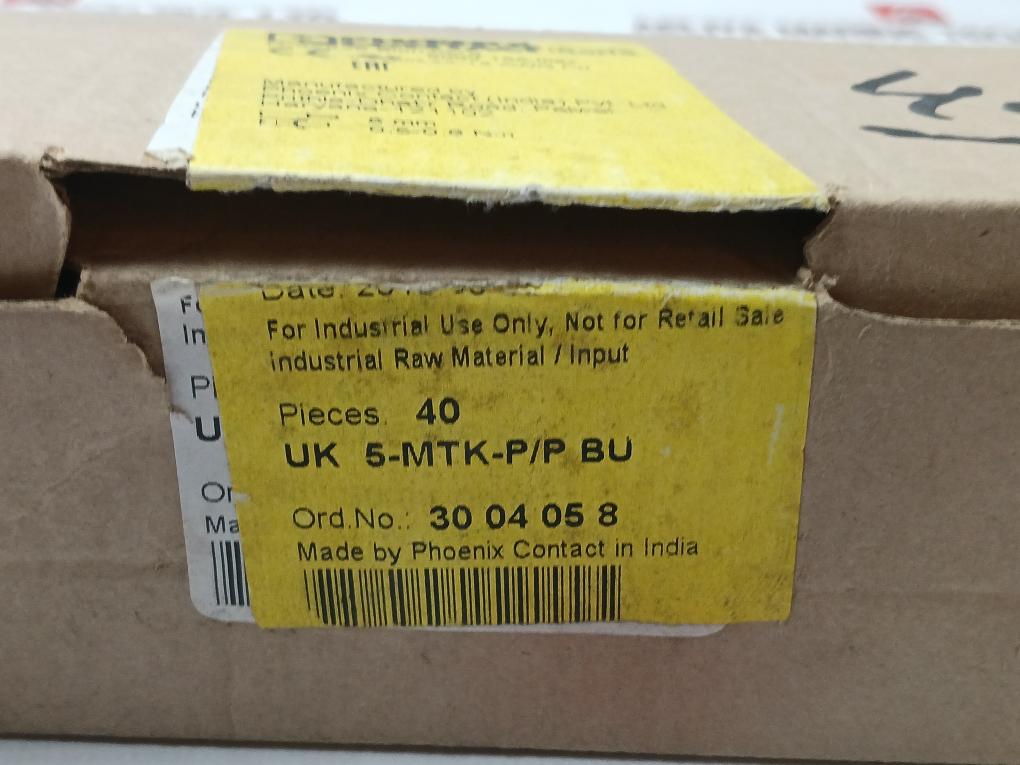 Phoenix Contact Uk 5-mtk-p/P Bu