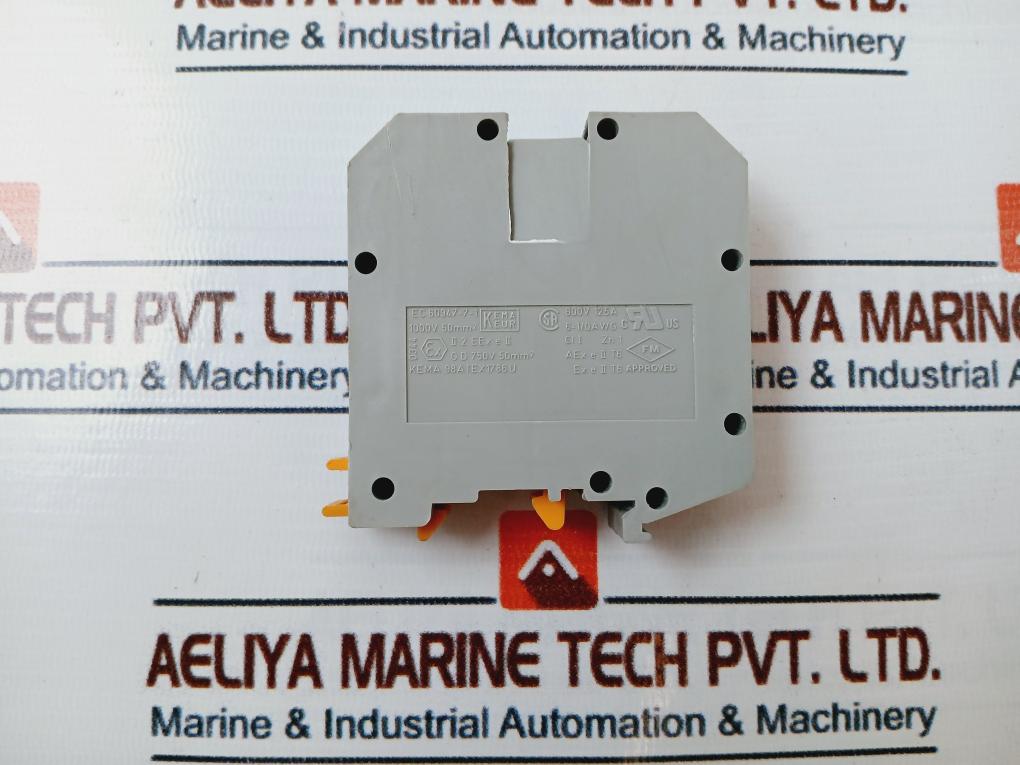 Lot Of 2X Phoenix Contact Ukh 50 High-current Terminal Block 750V 50Mm2