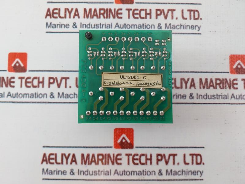 Phoenix Contact Ul12D04-c Relay Board Pc2 4D04-c 94V-0