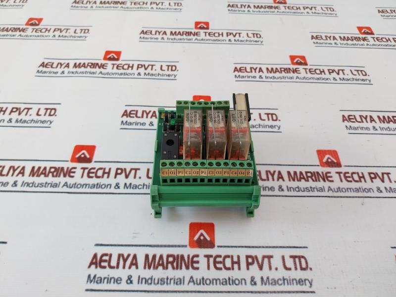 Phoenix Contact Ul12D04-c Relay Board Pc2 4D04-c 94V-0