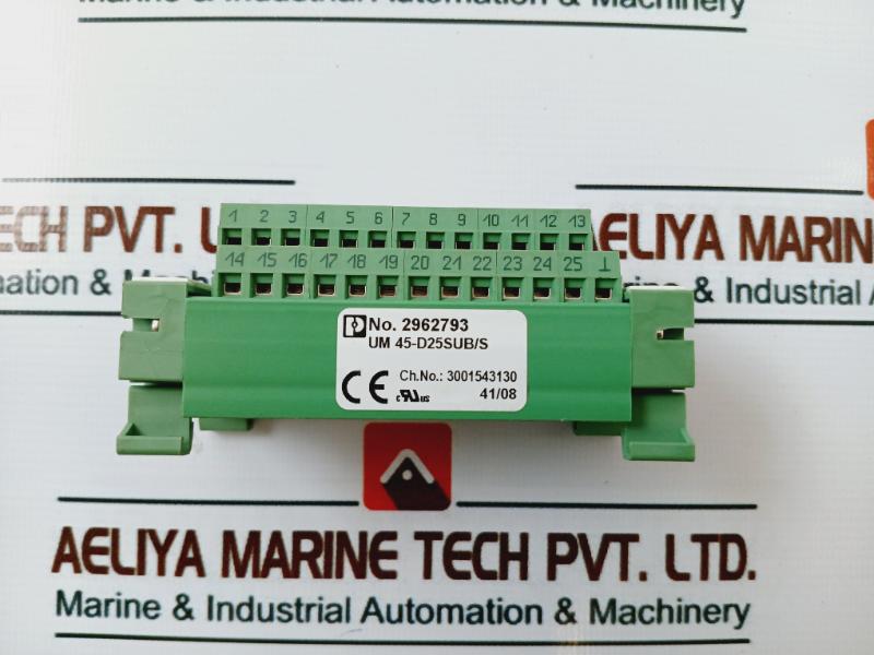 Phoenix Contact Um 45-d25Sub/S Interface Module 3001543130