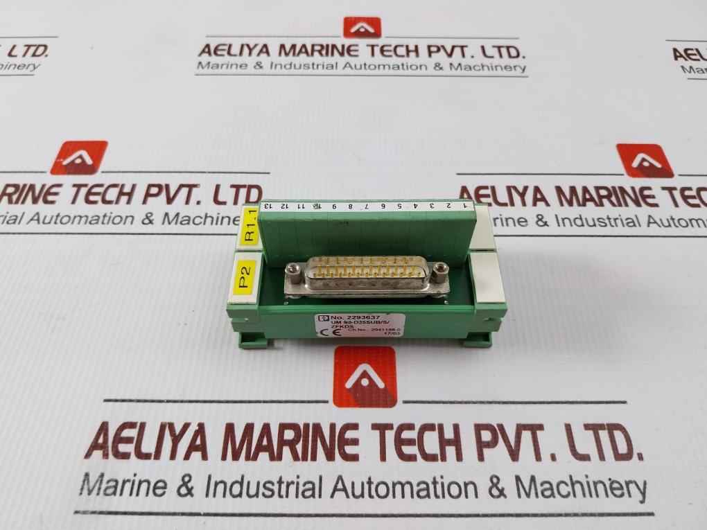 Phoenix Contact Um 45-d25sub/s/zfkds Sub Interface Module