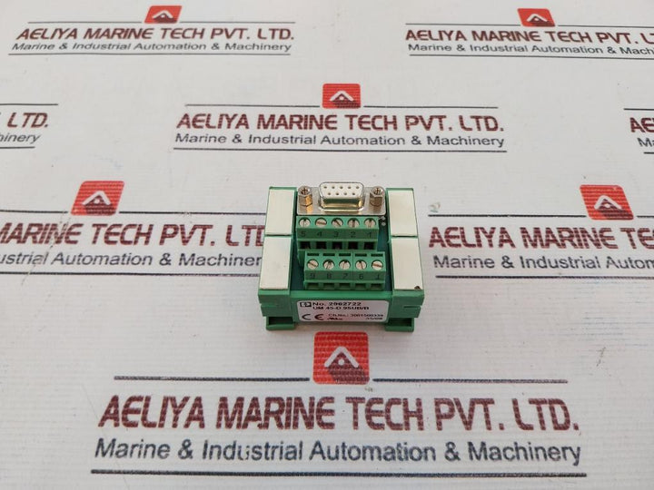Phoenix Contact UM 45-D 9SUB/B Interface Module 3001500339