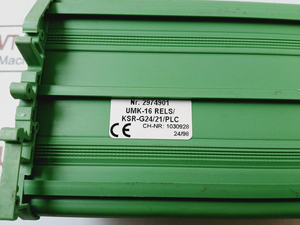 Phoenix Contact Umk-16 Rels/Ksr-g24/21/Plc Varioface Relay Module 1030928