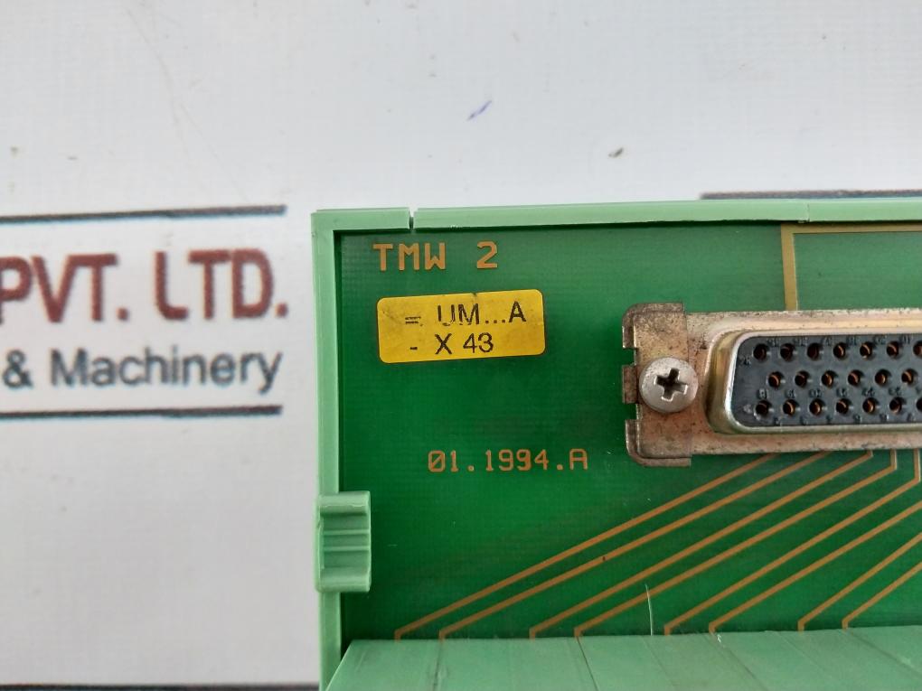 Phoenix Contact Umk-se 11 Terminal Block Assembly, Tmw 2, 01.1994.a