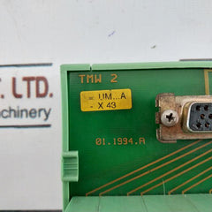 Phoenix Contact Umk-se 11 Terminal Block Assembly, Tmw 2, 01.1994.a
