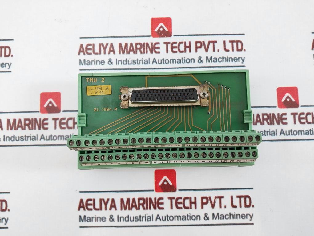 Phoenix Contact Umk-se 11 Terminal Block Assembly, Tmw 2, 01.1994.a