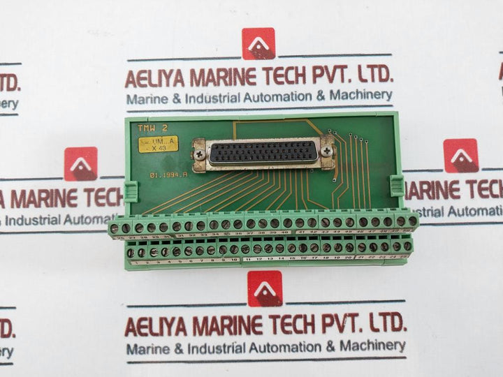 Phoenix Contact Umk-se 11 Terminal Block Assembly, Tmw 2, 01.1994.a