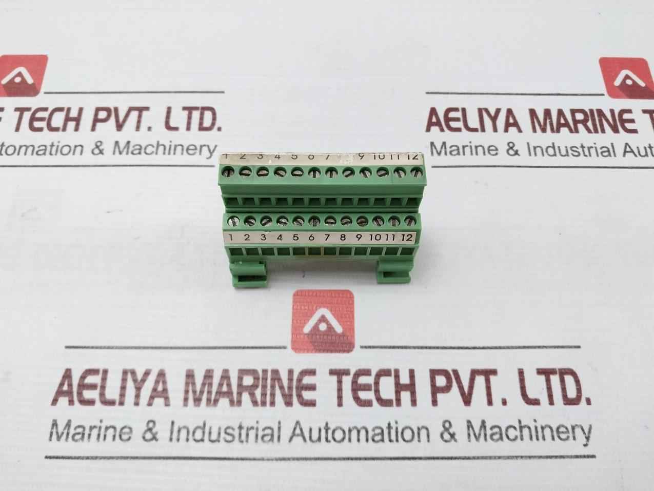 Phoenix Contact Umstbvk2,5-5,08 Din Rail Connector Terminal Block 250V 10A