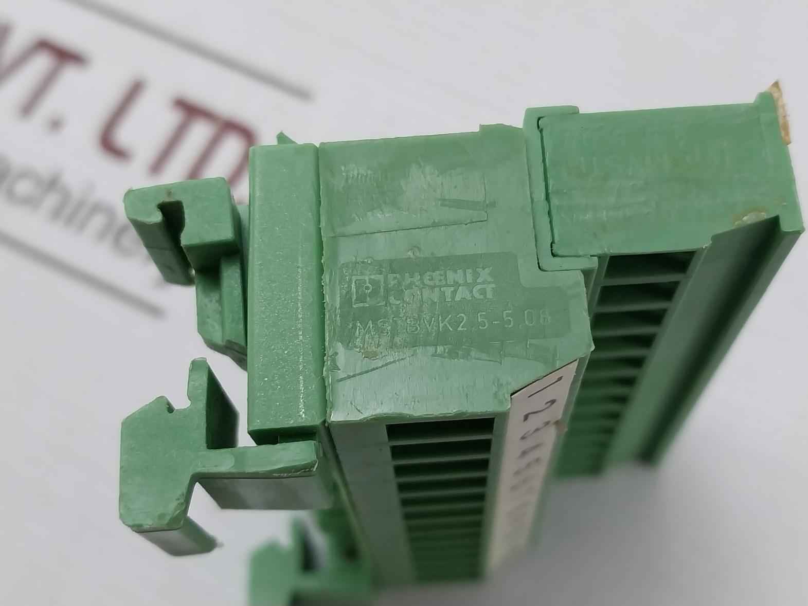 Phoenix Contact Umstbvk2,5-5,08 Din Rail Connector Terminal Block 250V 10A