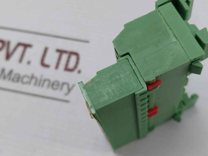 Phoenix Contact Umstbvk2,5-5,08 Din Rail Connector Terminal Block 250V 10A