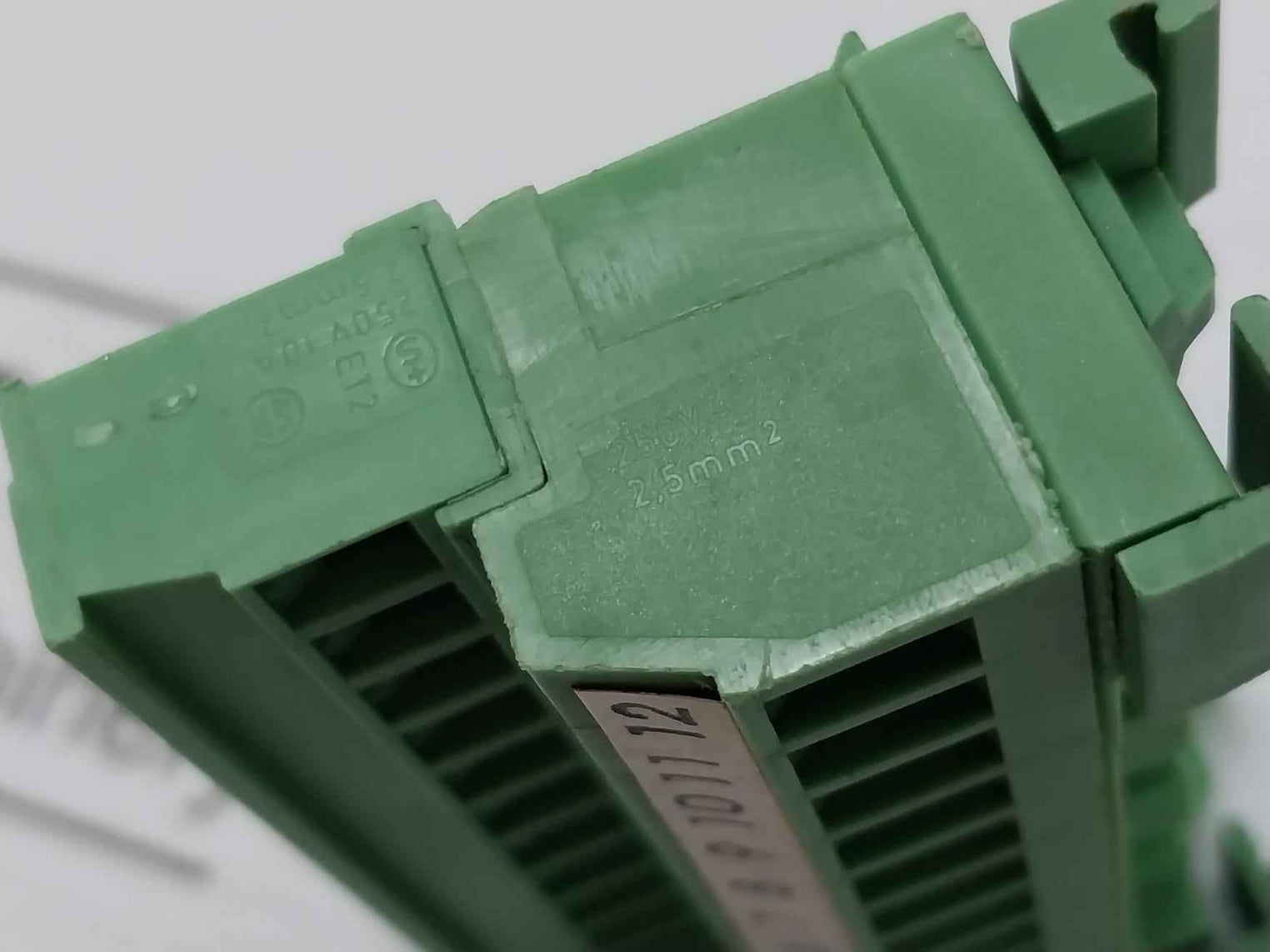 Phoenix Contact Umstbvk2,5-5,08 Din Rail Connector Terminal Block 250V 10A