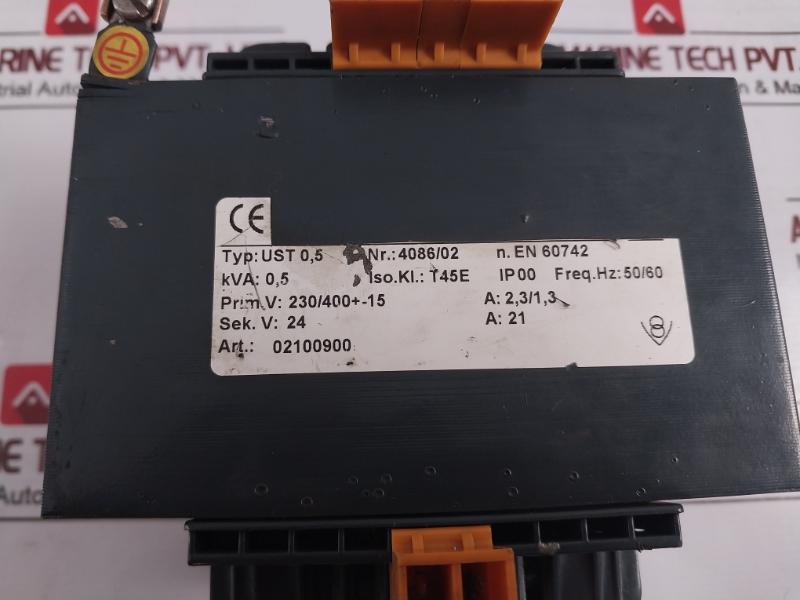 Phoenix Contact Ust 0,5 Transformer 02100900 50/60hz
