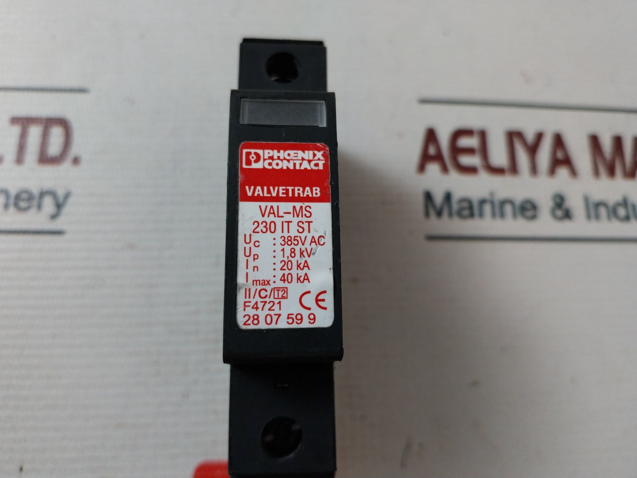 Phoenix Contact Val-ms 230 It St Valvetrab Surge Protector
