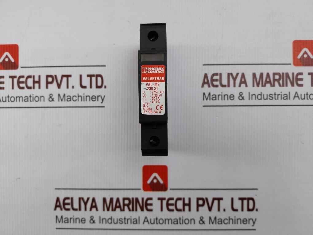 Phoenix Contact Val-ms 230 St Surge Protector 1,35kv 40ka 275v Ac