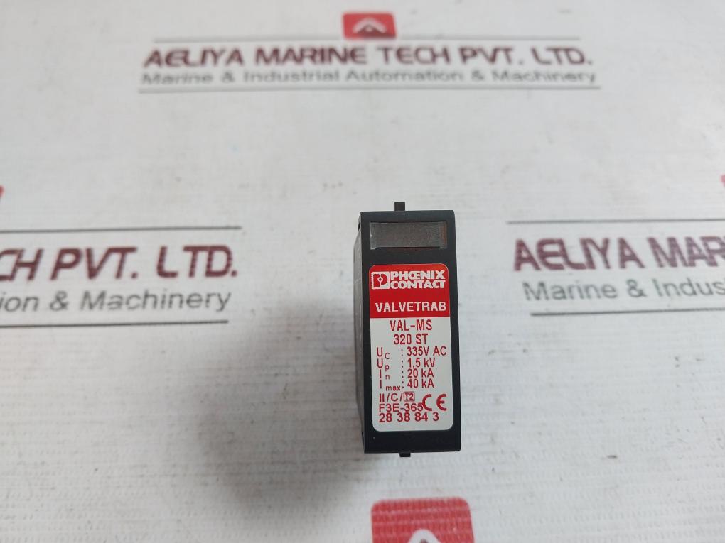 Phoenix Contact Val-ms 320 St Surge Protection Plug 335Vac 40Ka 1,5Kv 20Ka