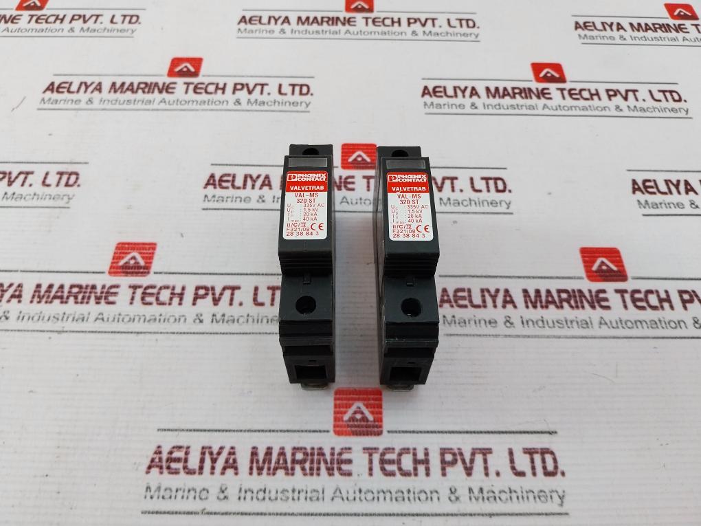 Phoenix Contact Val-ms 320 St Valvetrab & Surge Protection Base