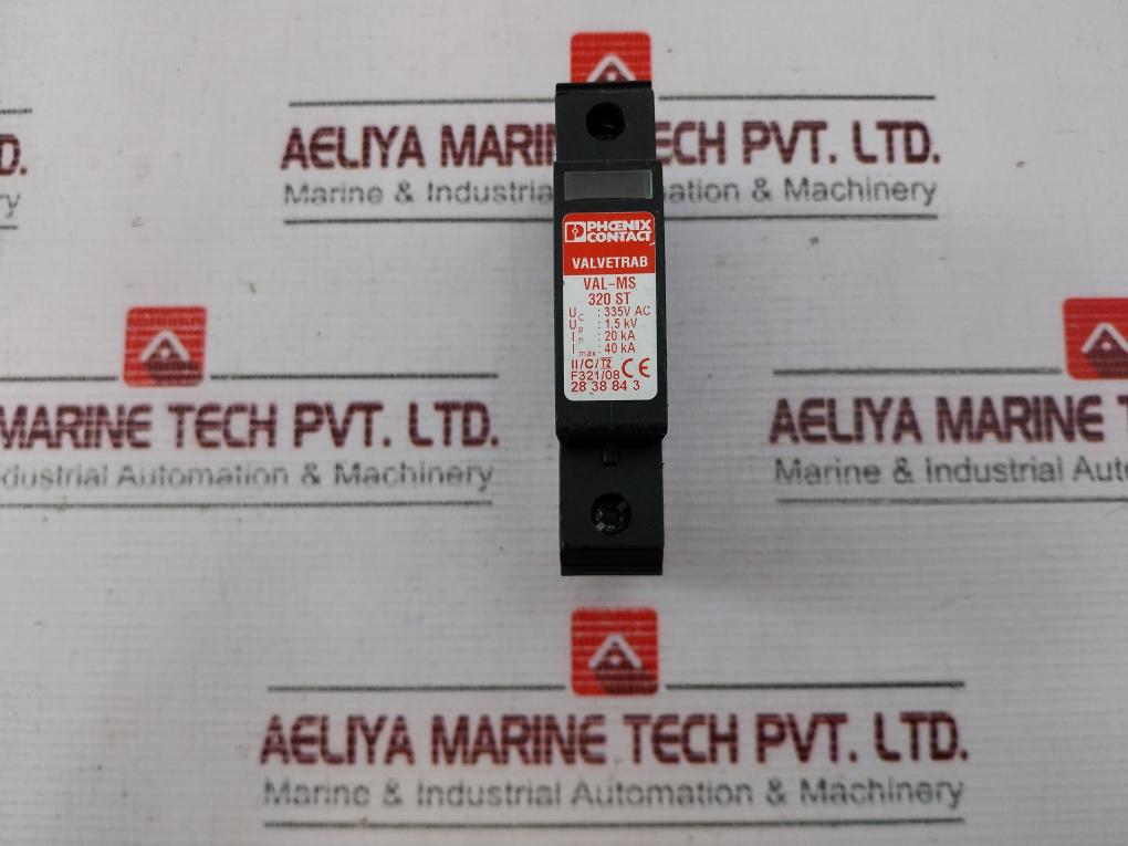 Phoenix Contact Val-ms 320 St Valvetrab & Surge Protection Base