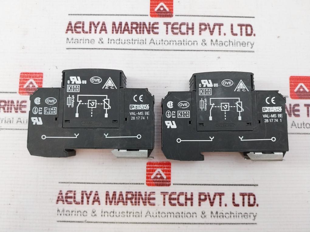 Phoenix Contact Val-ms 320 St Valvetrab & Surge Protection Base