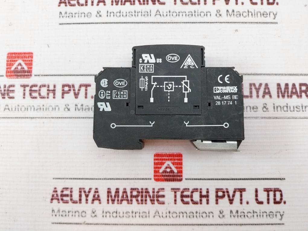 Phoenix Contact Val-ms 320 St Valvetrab & Surge Protection Base