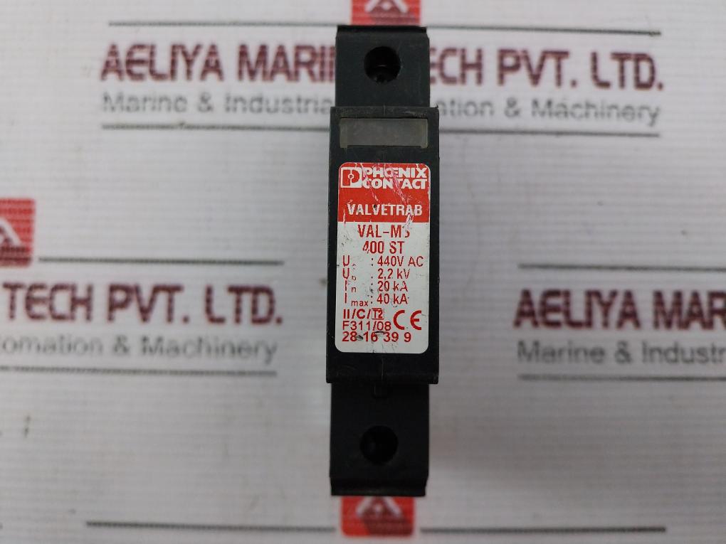 Phoenix Contact Val-ms 400 St Surge Protection Plug 440V