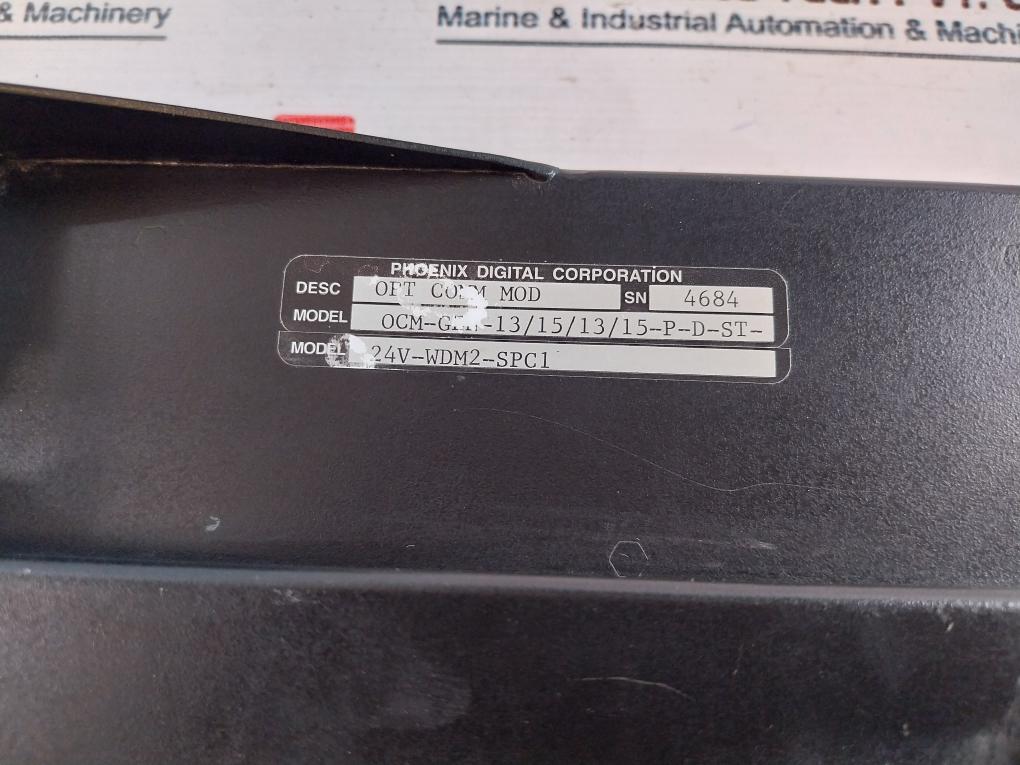 Phoenix Digital 24V-wdm2-spc1 Optical Communication Module 1.590 Kg