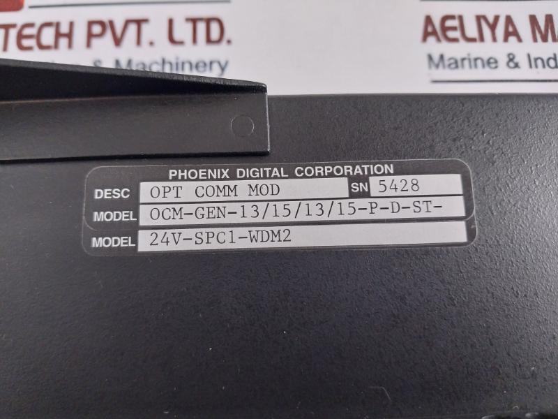 Phoenix Digital Ocm-gen-13/15/13/15-p-d-st Communication Module 24V-spc1-wdm2