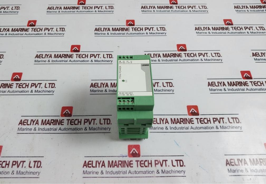 Phoenix Contact MINI-PS-100-240AC/2X15DC/1 Power Supply Unit 100-240V 50-60Hz - Aeliya Marine Tech