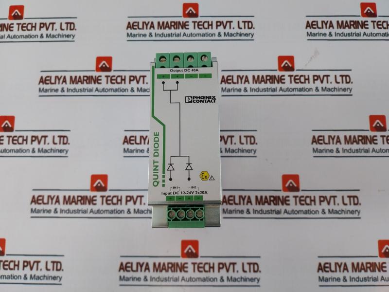 Phoenix Quint-diode/12-24Dc/2X20/1X40 Diode Module