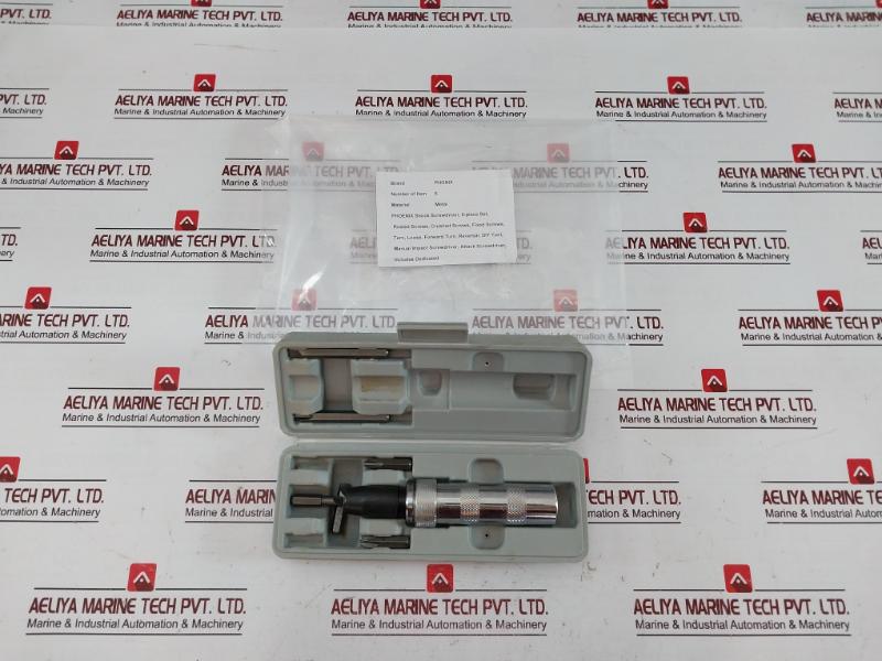 Phoenix Shock Screwdriver 6 Pcs Set Rust Crush Fix Turn Loose Forward Turn Diy