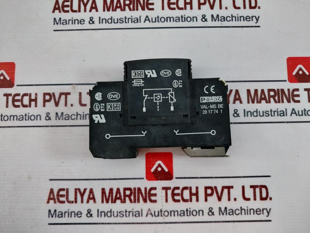 PHOENIX CONTACT VAL-MS 120 ST Surge Protection Plug 120 ST, 150V AC