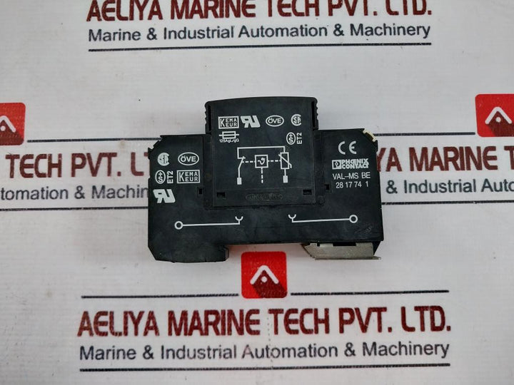 PHOENIX CONTACT VAL-MS 120 ST Surge Protection Plug 120 ST, 150V AC