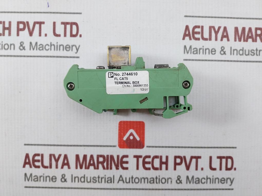 Phoenix Contact 27 44 610 Fl Cat5 Terminal Box.