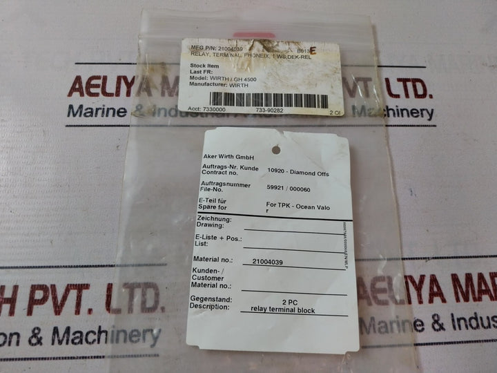 Phoenix Contact DEK-REL-G24 21 Relay Terminal Block 29 64 50 0