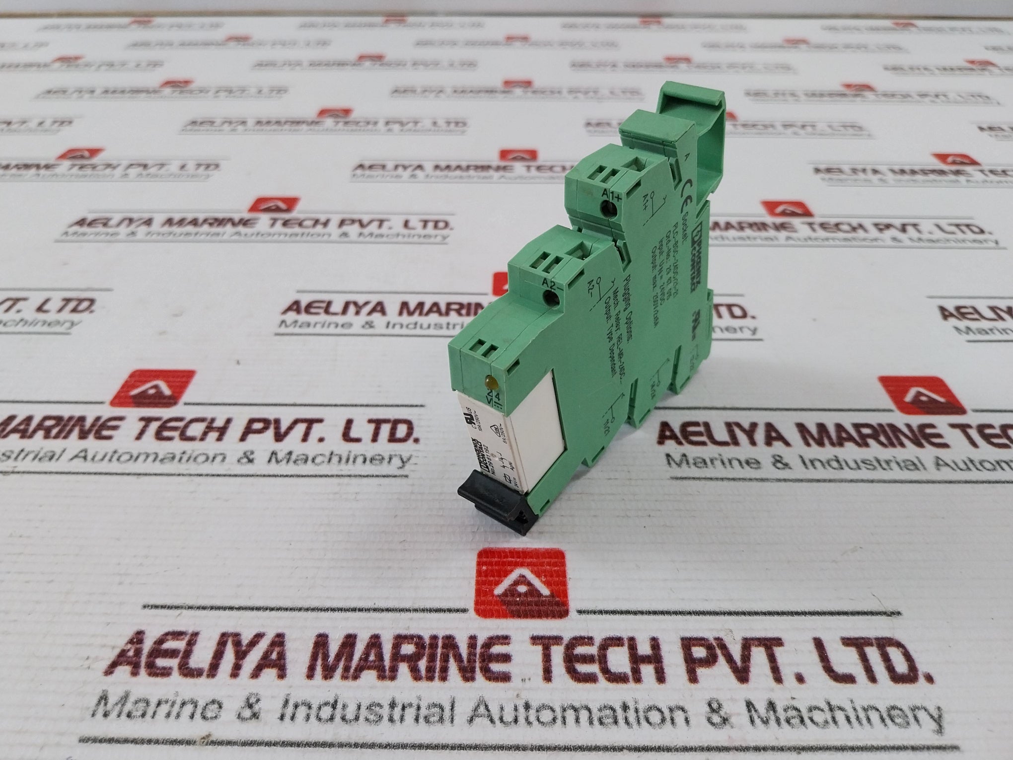 Lot Of 3X Phoenix Contact Plc-bsc-24Dc/21-21 Relay Socket, Terminal Block 24Vdc