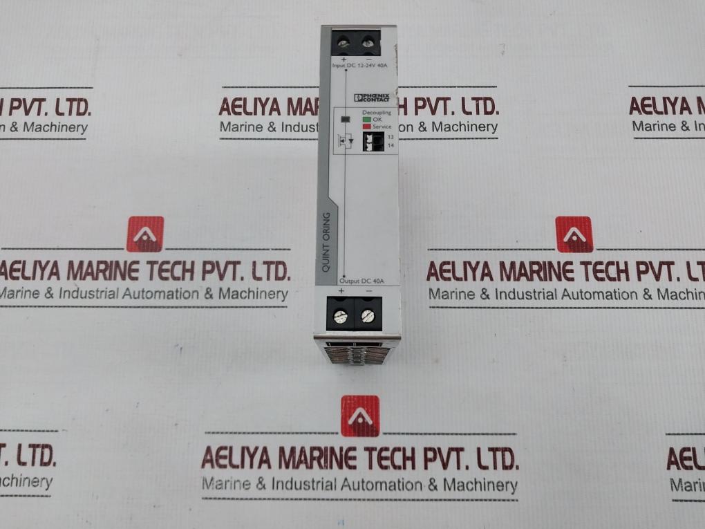 Phoenix Contact Quint4-s-oring/12-24Dc/1X40/+ Redundancy Module 12-24Vdc/8-26Vdc