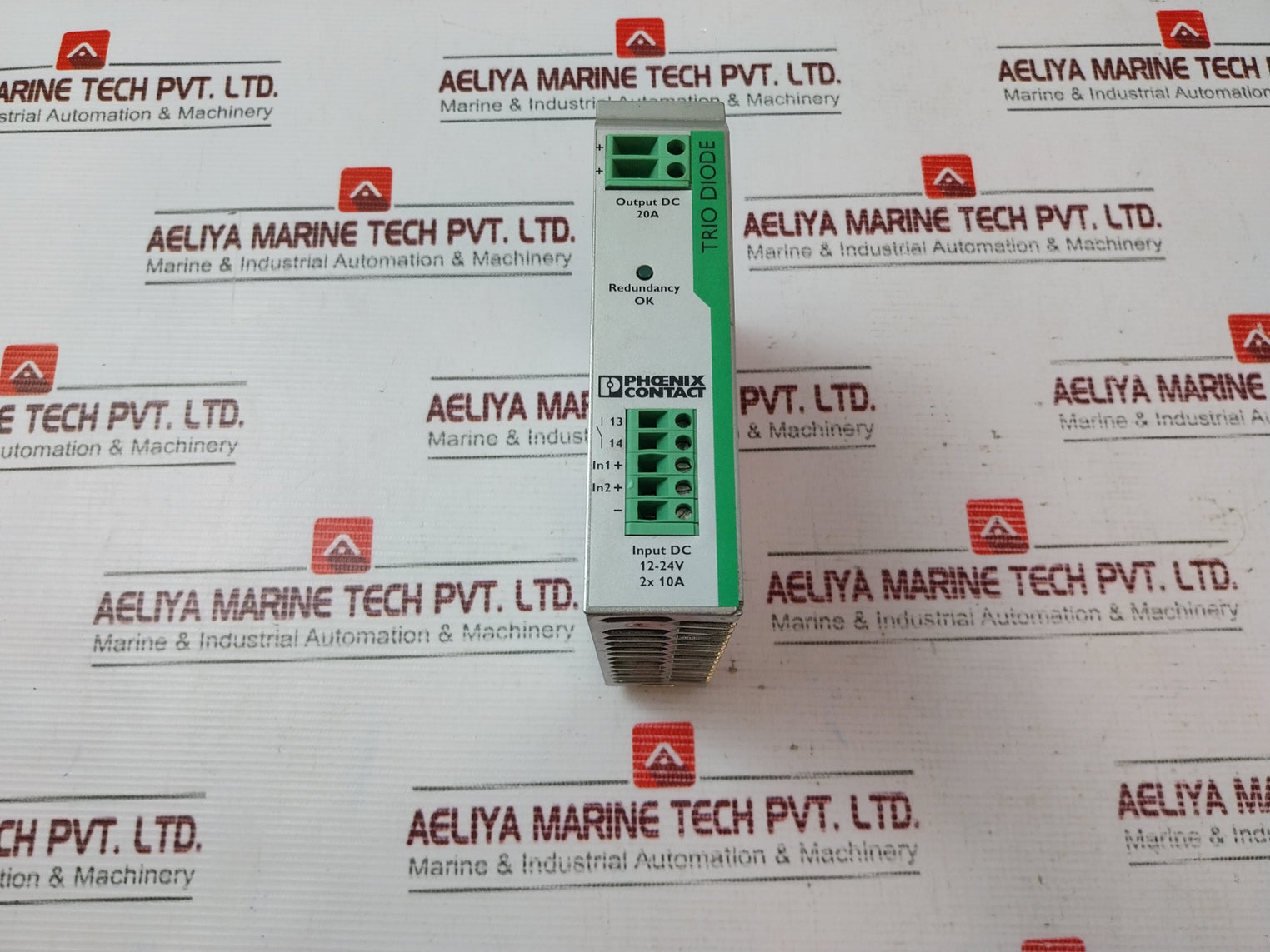 Phoenix Contact Trio-diode/12-24Dc/2X10/1X20 Redundancy Module 12-24V Dc 20A