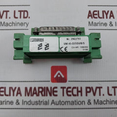 Phoenix Contact Um 45-d25Sub/S Interface Module With D-sub Connector