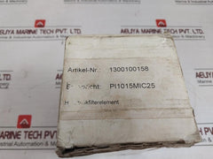 Pi1015Mic25 Hydraulic Filter Element 1300100158 362204-02