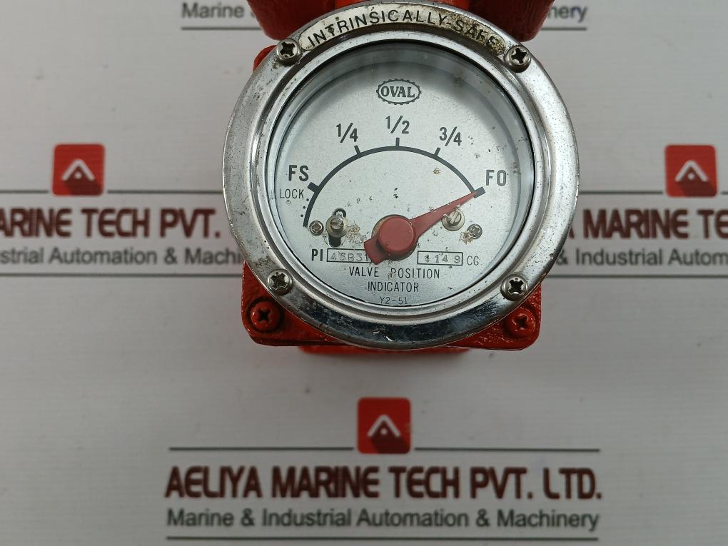 Pi45B31 Brand Oval Fs 1/4-3/4 Fo Valve Position Indicator