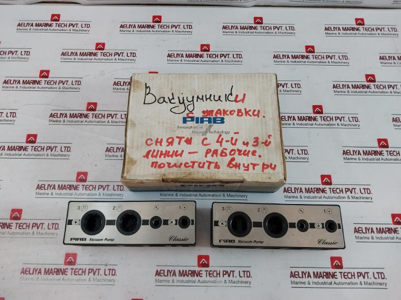 Piab M100B6-dn Vacuum Pump P(Opt)0.4-0.6 Mpa 58-87 Psi