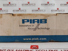 Piab M100B6-dn Vacuum Pump P(Opt)0.4-0.6 Mpa 58-87 Psi