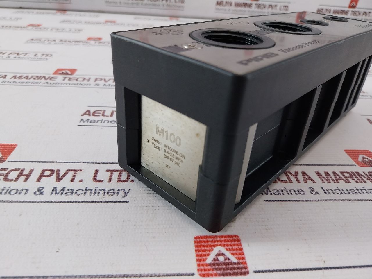 Piab M100B6-dn Vacuum Pump P(Opt)0.4-0.6 Mpa 58-87 Psi