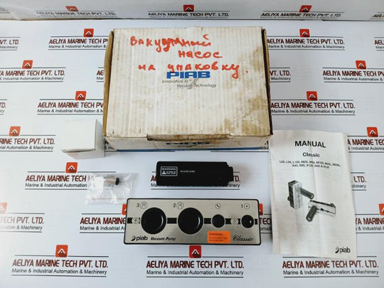 Piab M100B6-dn Vacuum Pump P(Opt) 0.4-0.6Mpa 58-87Psi W/ F+R 105-106-110-111 Set