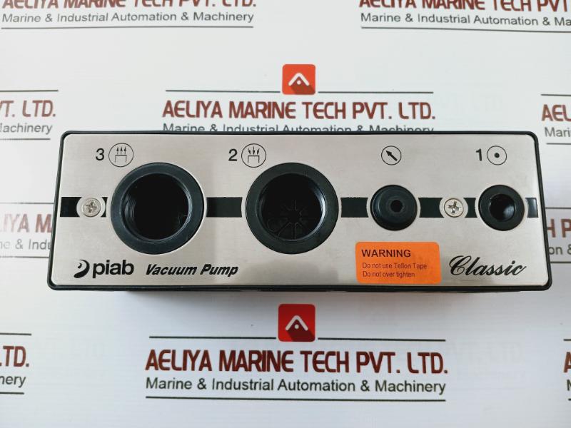 Piab M100B6-dn Vacuum Pump P(Opt) 0.4-0.6Mpa 58-87Psi W/ F+R 105-106-110-111 Set