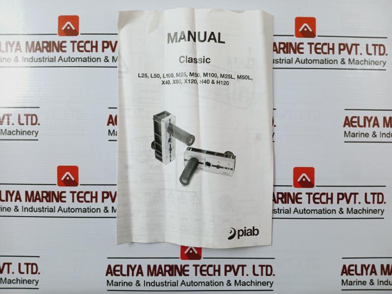 Piab M100B6-dn Vacuum Pump P(Opt) 0.4-0.6Mpa 58-87Psi W/ F+R 105-106-110-111 Set