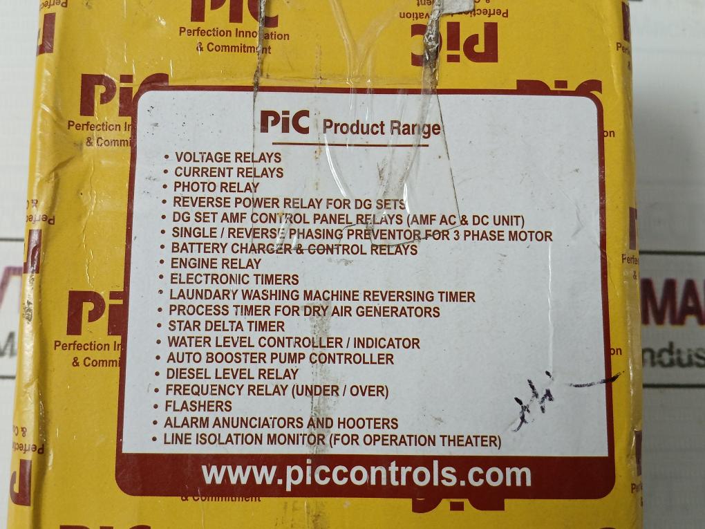 Pic Nofm 1 Phase Earth Fault Relay 1-10 Sec 240V Ac